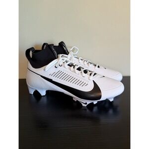 Nike Vapor Edge Pro 360 2 FN7759-100 White Black Football Cleats Men's Size 11